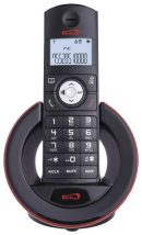 Telefone fixo sem fios Fersay Dect1030, côr preta