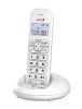 Telefone fixo sem fios Fersay Dect1020b, côr branca