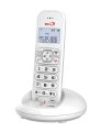 Telefone fixo sem fios Fersay Dect1020b, côr branca