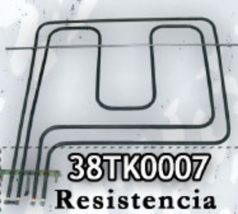 Resistência superior do forno Teka 38TK0007 1500 1100W