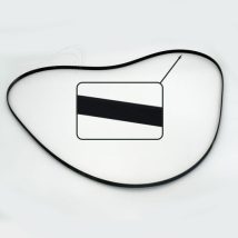 Correia para secador de roupa 1975H7 compatível para 1258288107 AEG,Electrolux,Zanussi Correia para secador de roupa 1975H7 compatível para 1258288107 AEG,Electrolux,Zanussi