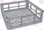 Cesto de lavagem E 400mm L 400mm A 130mm 971160